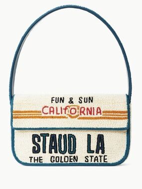 STAUD Tommy Beaded Bag, Staud LA